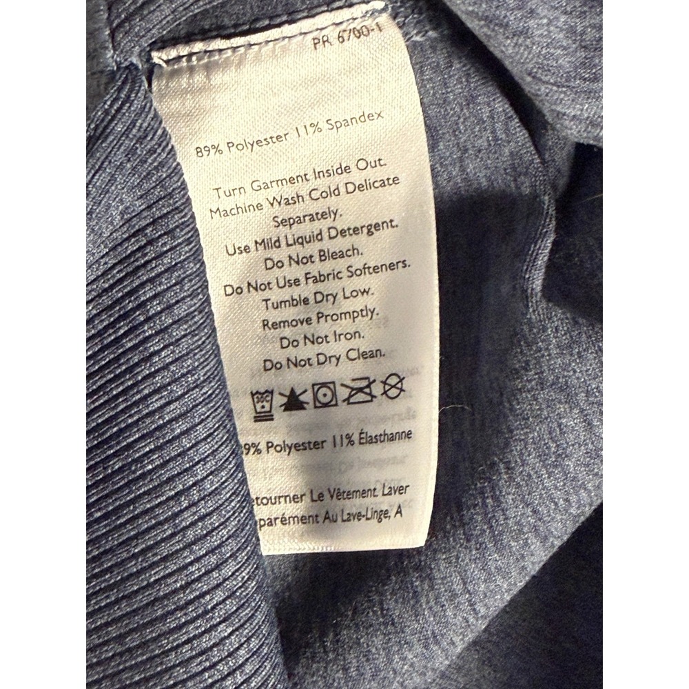 Eddie Bauer Sweatshirt Women's Size Large Blue Pullover Hoodie Lightweight Soft - Picture 9 of 11